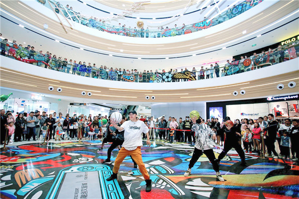 融创茂内的丰富欢乐活动