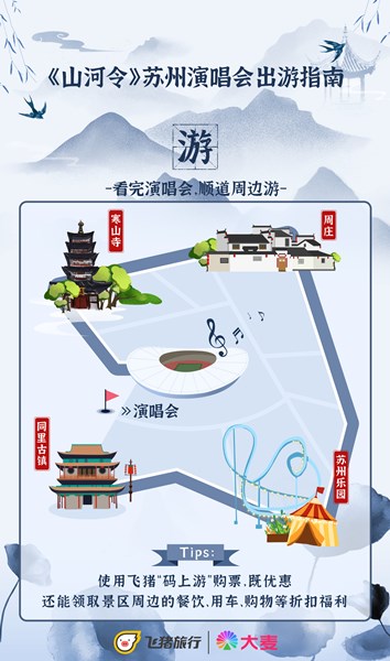 《山河令》演唱会带动苏州旅游热度涨620%,飞猪出游指南请收好 山河令 苏州旅游